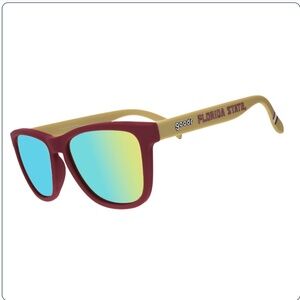 NIB Goodr Florida State Fear the Spear Sunglasses